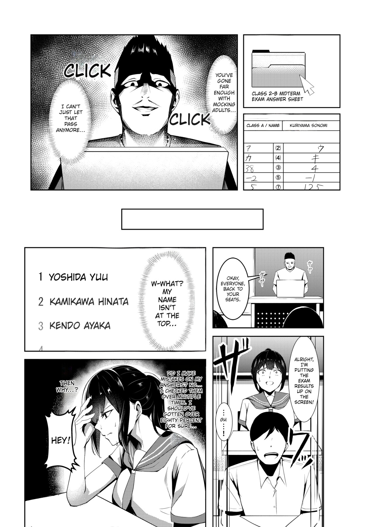 Hentai Manga Comic-The Class D Slave-Read-8